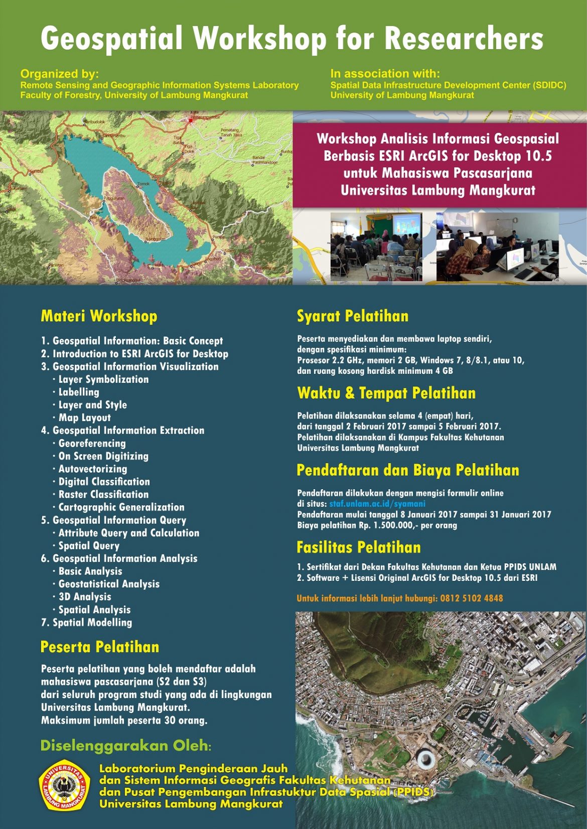 Geospatial Workshop for Researchers | Geospatial Corner